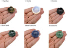 Crystal carving incense holder shaped like a flower from GemstoneGO, designed for burning incense and promoting relaxation.
