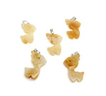 Yellow jade deer pendant necklace featuring a gemstone deer charm from GemstoneGO, showcasing a detailed crystal deer design.