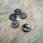 Tiger Eye crystal donut with a polished 20mm size, featuring warm golden-brown hues and natural stone patterns from GemstoneGO.