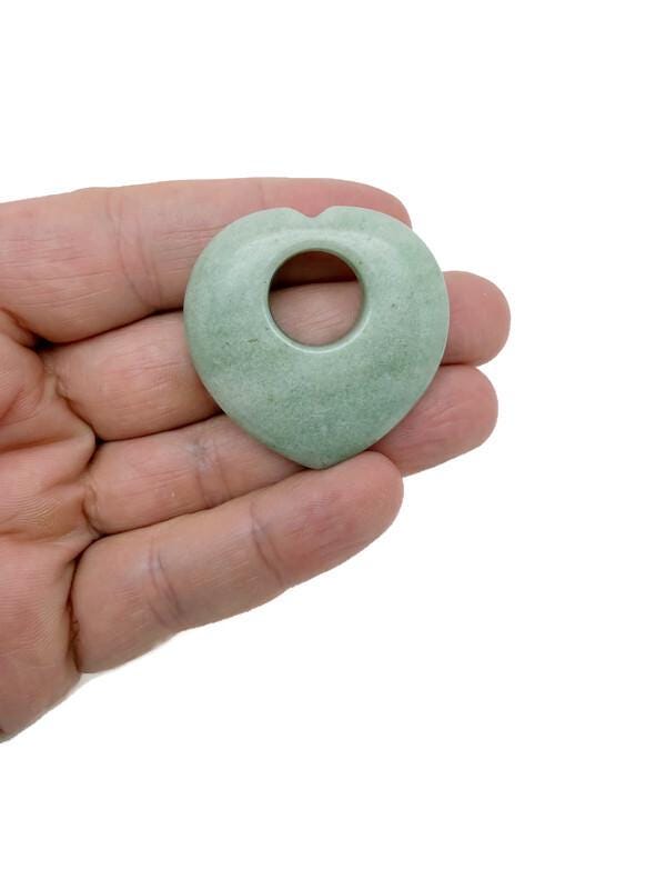 GemstoneGO Love Crystal Heart, 40mm size, made of colorful mixed gemstones, with a polished heart shape and vibrant surface.